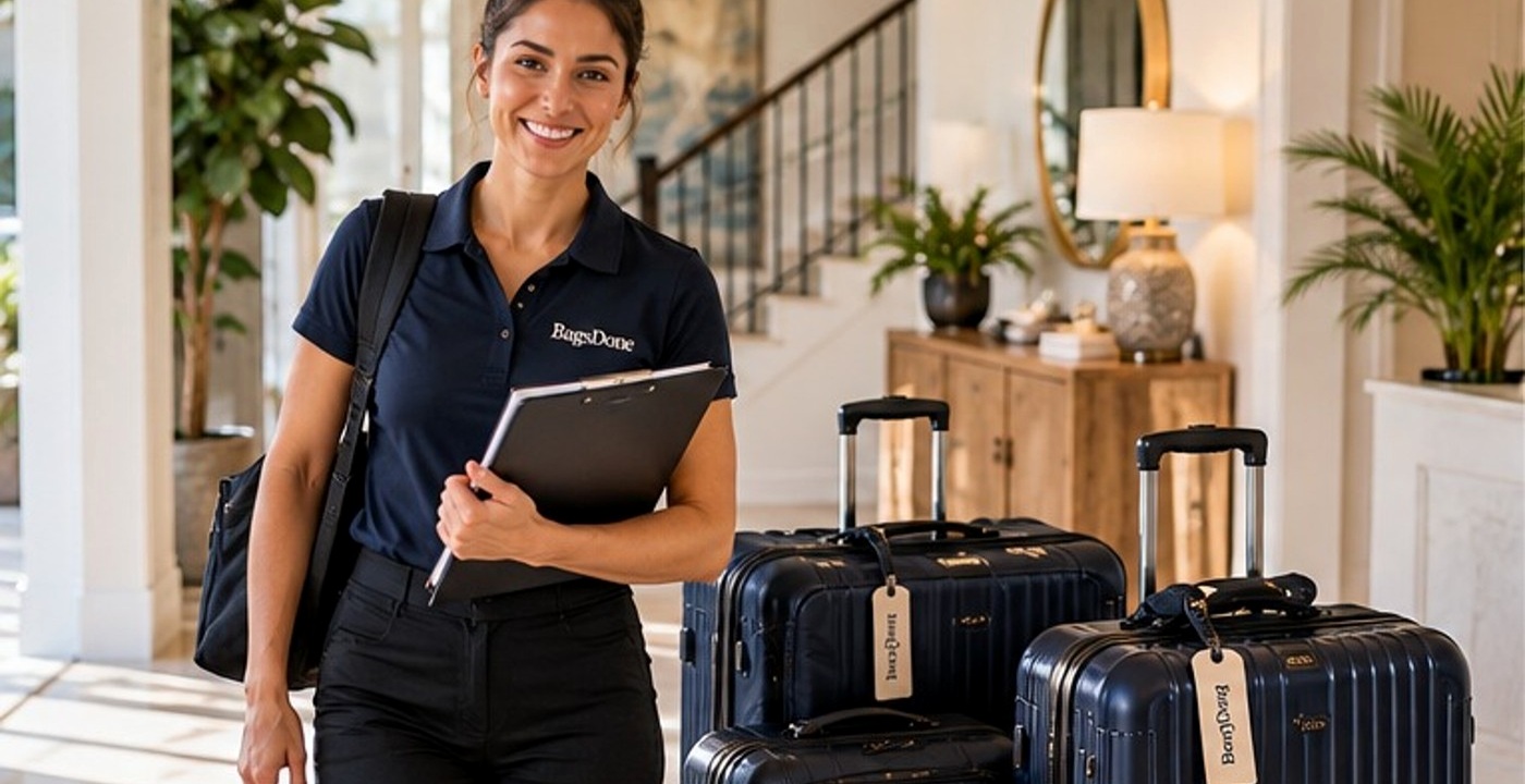 Grand Departure package with multiple suitcases for a larger trip